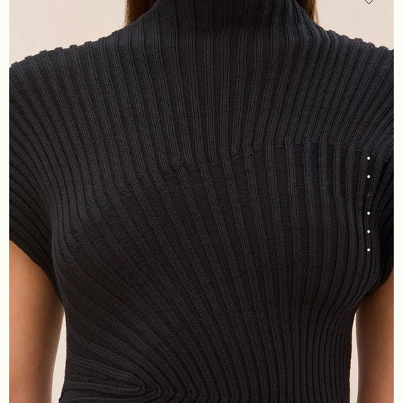 Cult Gaia chrysta day Black Asymmetrical dress. - Picture 4 of 4